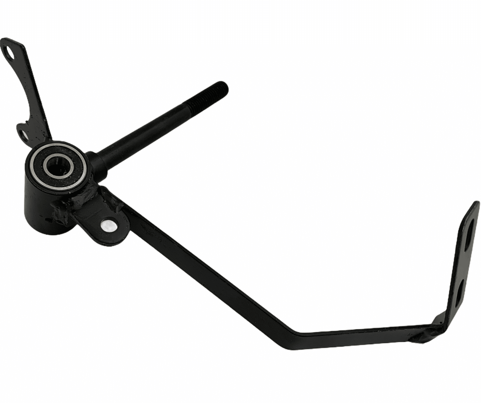a black metal object with a ball bearing