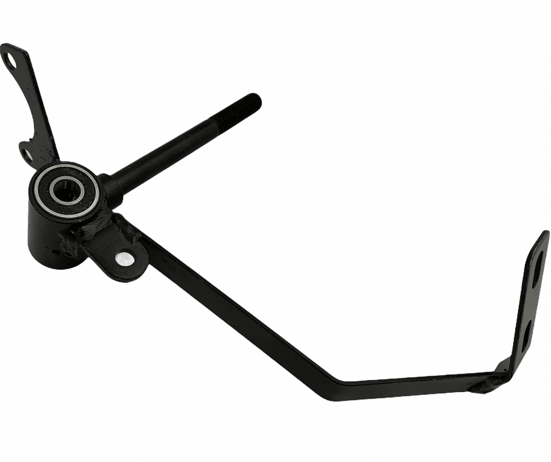 a black metal object with a ball bearing