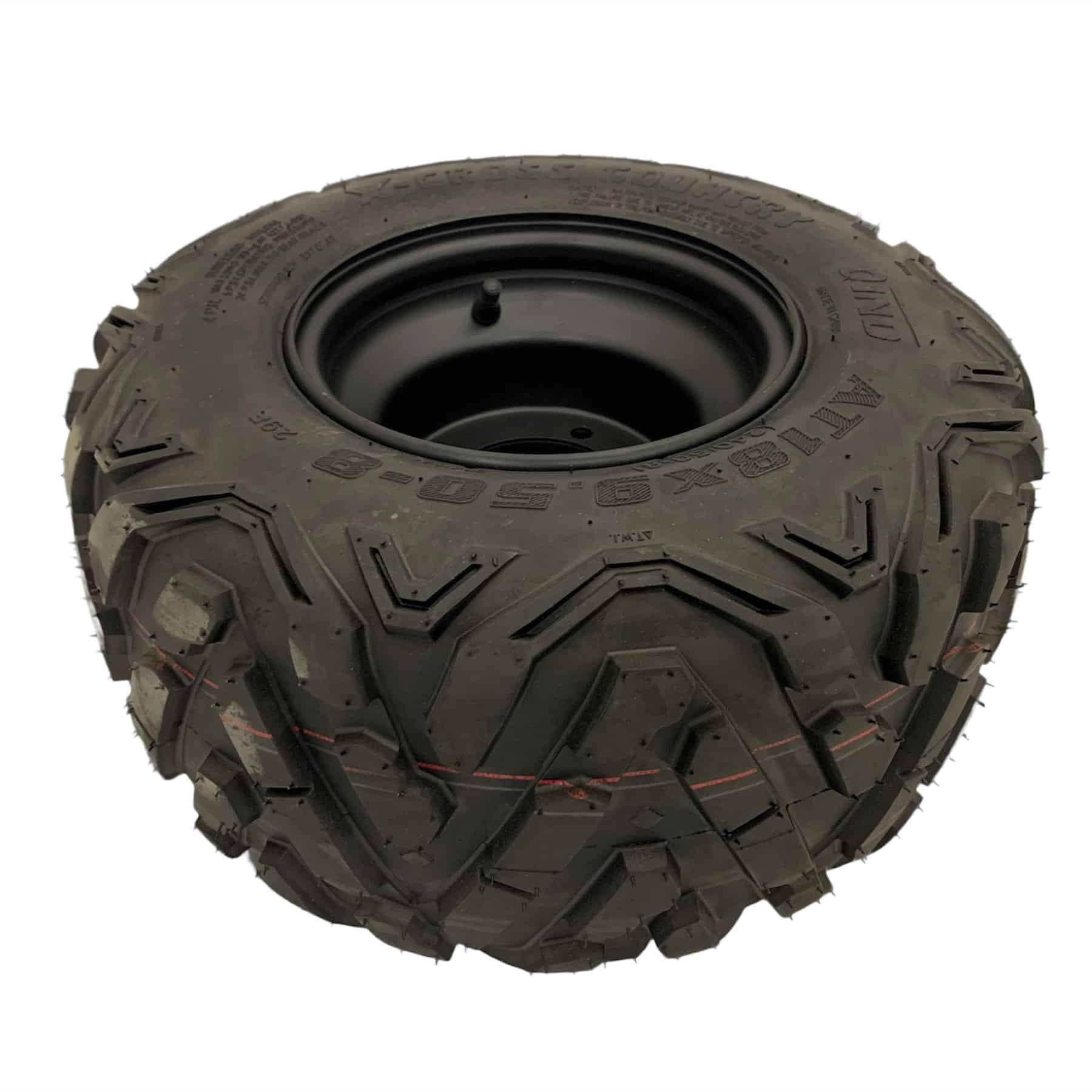 Replacement Tyre & Hub for Quad Bikes