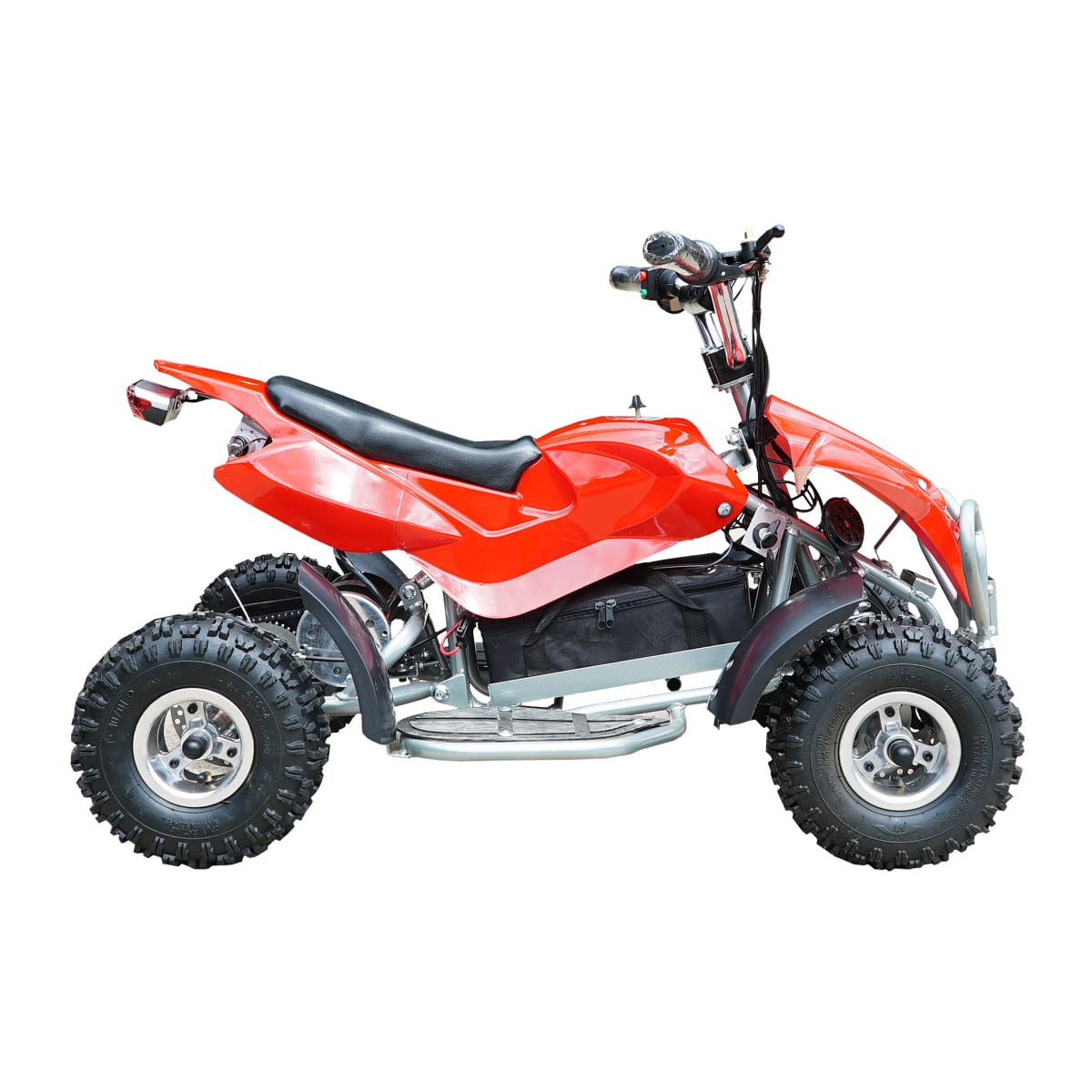 Sport 36v red - right silver bars