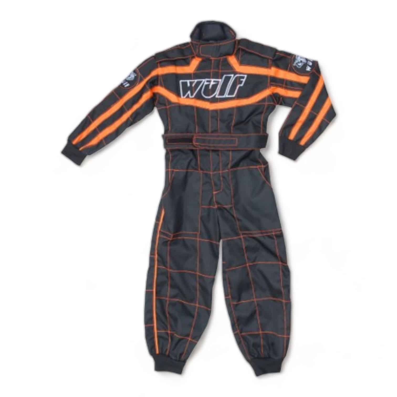 Wulfsport Race Suit Black Orange