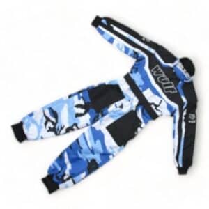 Wulfsport Race Suit Camo Blue