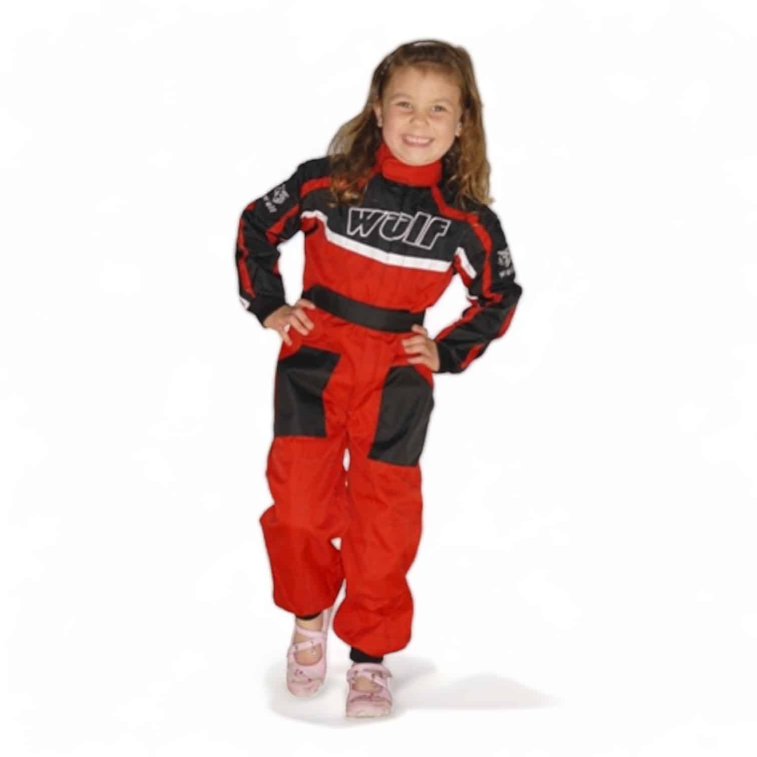 Wulfsport Race Suit Red