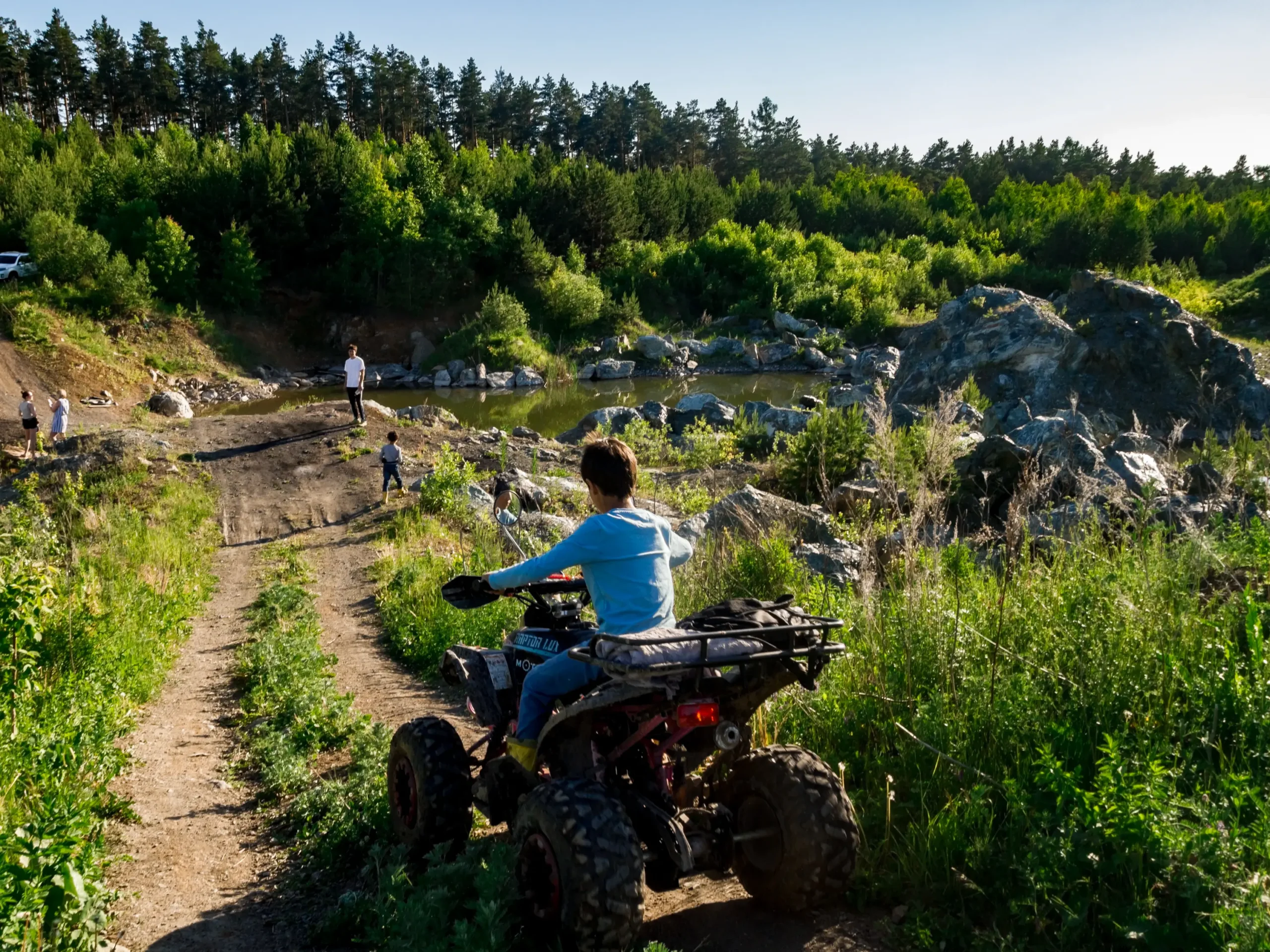 kids electric atv adventure