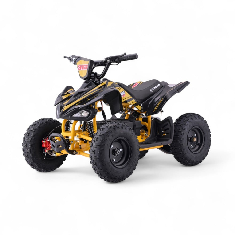 Shredder 36 - 36v yellow electric quad bike
