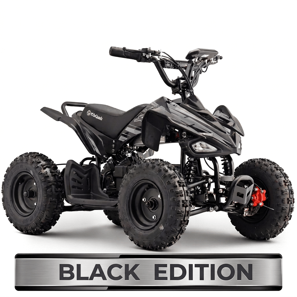SHREDDER 36 - 36v 1000w BLACK EDITION BRUSHLESS Electric Kids Quad Bike